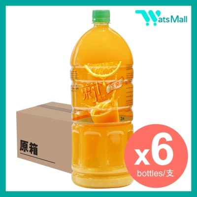 菓汁先生 橙汁(餐飲金裝) 2L (6支)