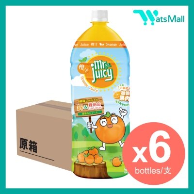 Mr. Juicy Orange Juice Drink 2L (6 bottles)
