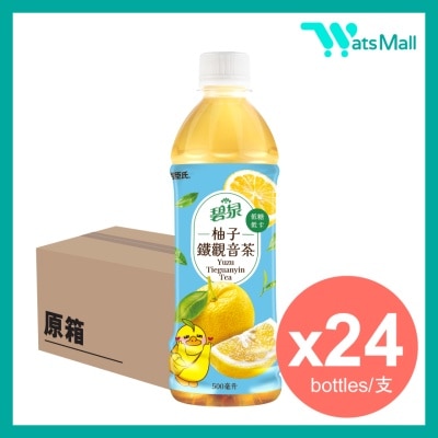 碧泉 柚子鐵觀音茶飲品 500毫升 (24支)