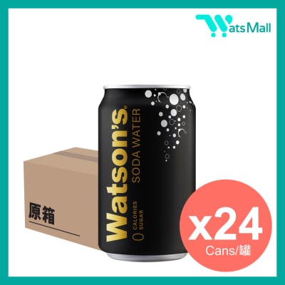 屈臣氏 蘇打水 330毫升 (24罐)