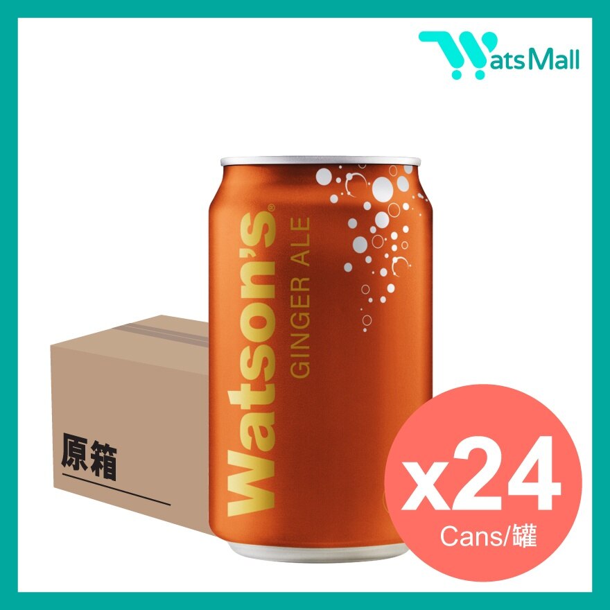 屈臣氏 干姜水 330亳升 (24罐)