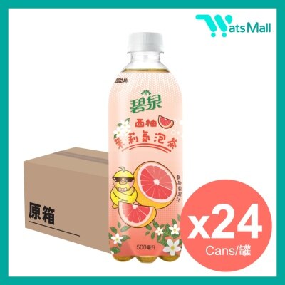 Crystal Spring Sparkling Grapefruit Jasmine Tea Drink 500ML (24 bottles)