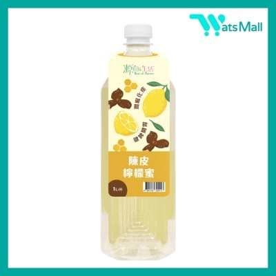 源自生活 - 陳皮檸檬蜜飲品1升