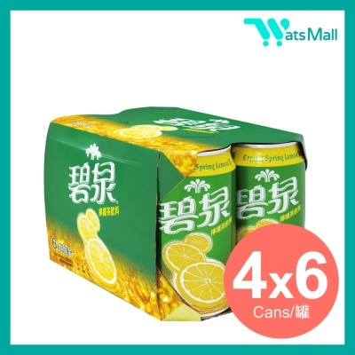 碧泉 檸檬茶 飲品 330毫升 (6罐X4)
