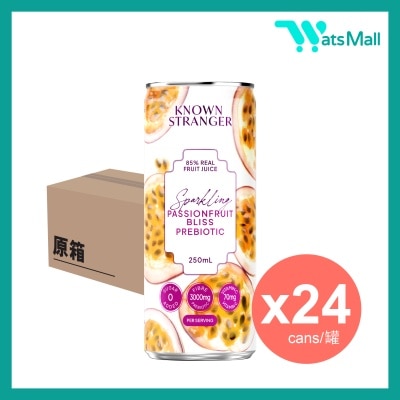 Known Stranger - 益生元有氣果汁 (熱情果) 250毫升 (24罐)