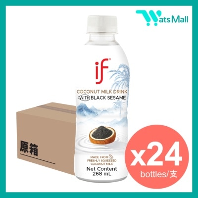 IF - 黑芝麻椰奶飲品 268毫升 (24支)