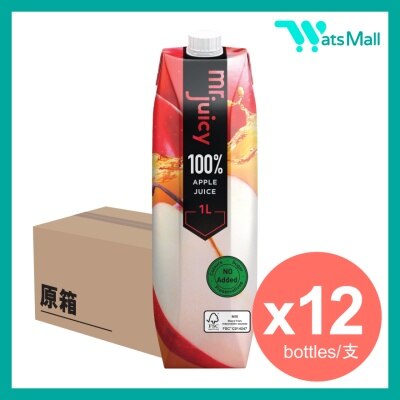 Mr. Juicy 100% Ambient Apple Juice 1L (12 bottles)