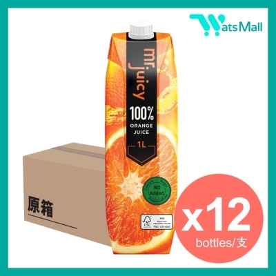 菓汁先生 100%橙汁飲品 1公升 (12支)