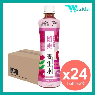 菓汁先生X鴻福堂 紅豆薏米飲品 400毫升 (24支)
