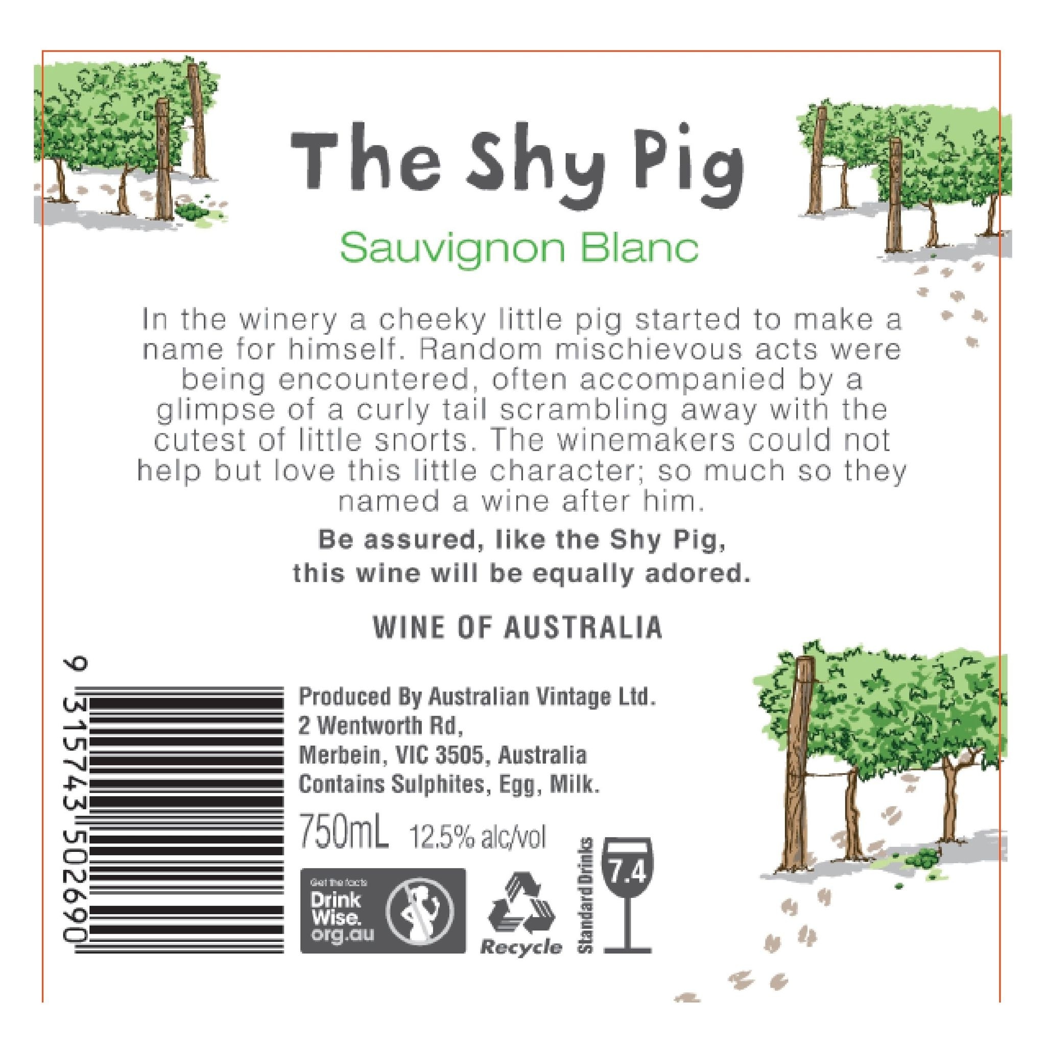 THE SHY PIG 長相思白酒750毫升 (6支)
