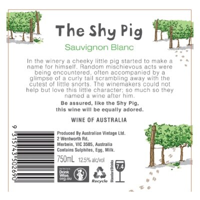 THE SHY PIG 長相思白酒750毫升 image