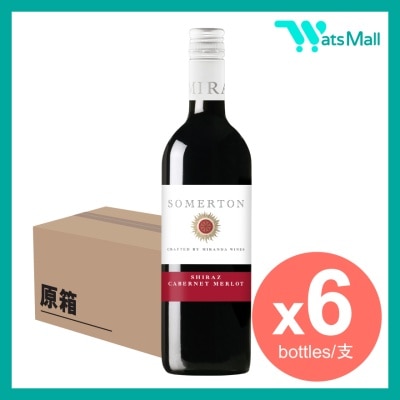 Somerton Shiraz Cabernet Merlot 750ML (1x6)