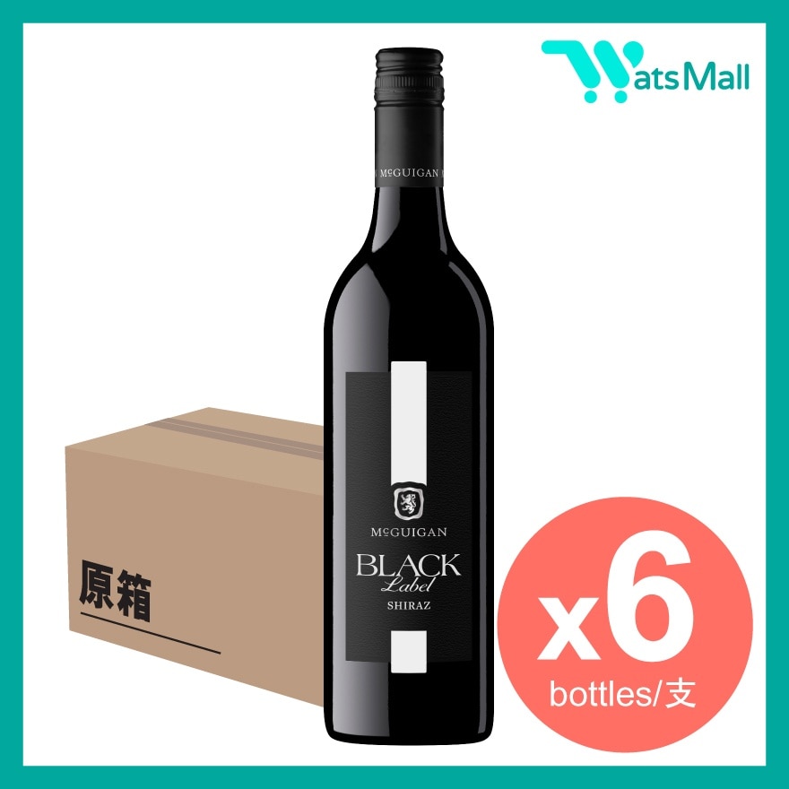 McGUIGAN 黑標切拉子紅酒750毫升 (6支)