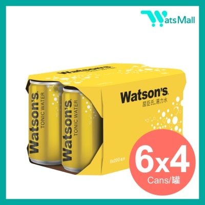 屈臣氏 湯力水 200毫升 (6罐x4)