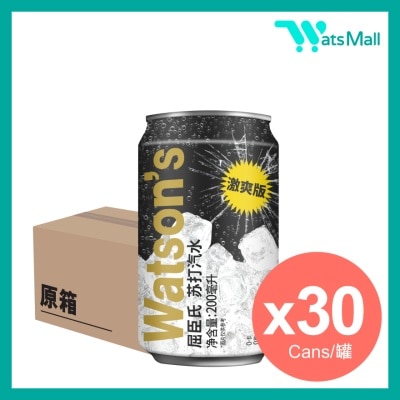 屈臣氏 蘇打水激爽版 200毫升 (30罐)