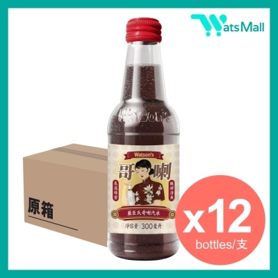 屈臣氏 - 哥喇汽水 300毫升 (12支) 