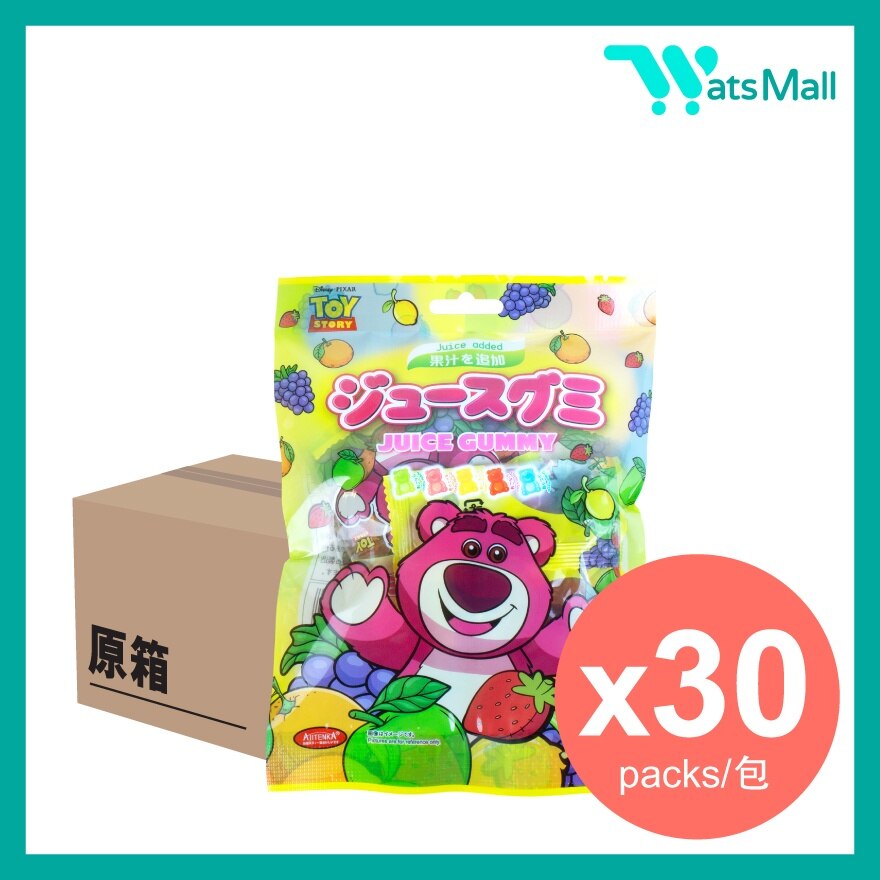 AJITENKA Lotso Shape Gummy Candy 70G (30pcs)