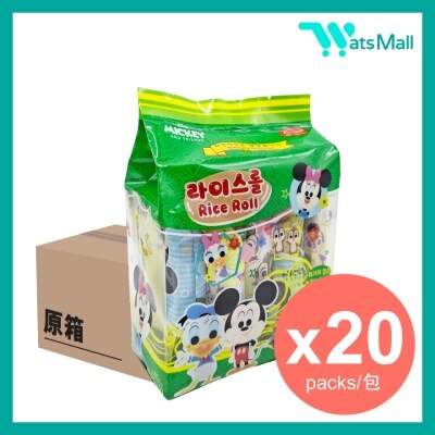 AJITENKA 海苔味脆脆米果卷 140克 (20件)