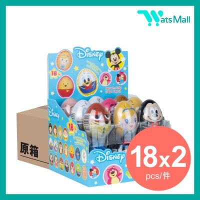 AJITENKA Mickey Shaped Candy (Strawberry, blueberry, apple, yogurt flavour) 18G (36pcs)