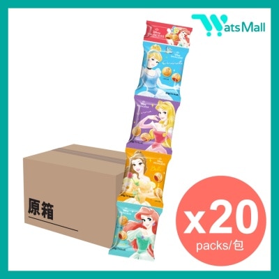 AJITENKA 迪士尼公主草莓味夾心餅 15克 4連包 X20