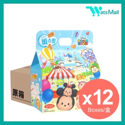 AJITENKA House Box Tsum Tsum Biscuits (Milk Flavour) 160G (12pcs)