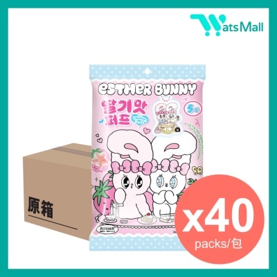 AJITENKA 艾絲樂小兔草莓味星星泡芙附禮品 6克 (1X40)