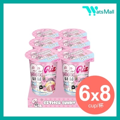 AJITENKA 艾絲樂小兔草莓味餅乾條杯 25克 (1x48)