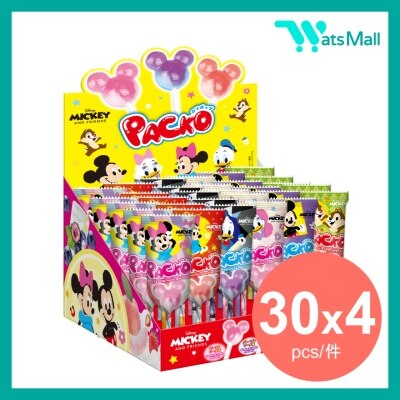 AJITENKA 迪士尼米奇草莓乳酸味棒棒糖 7克 (120件)