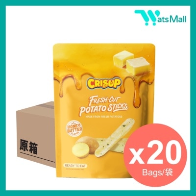 Crisup -  Potato Sticks Honey Butter Flavor 100G (20bags)