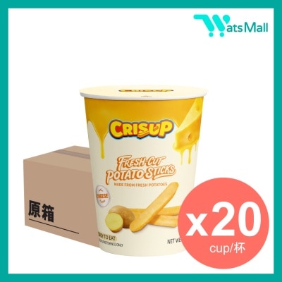 Crisup -  Potato Sticks Cheese Flavor 50G (20cups)