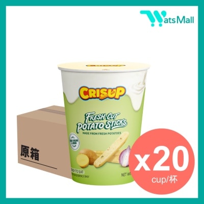 Crisup -  Potato Sticks Sour Cream & Onion Flavor 50G (20cups)