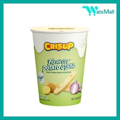 Crisup -  Potato Sticks Sour Cream & Onion Flavor 50G 