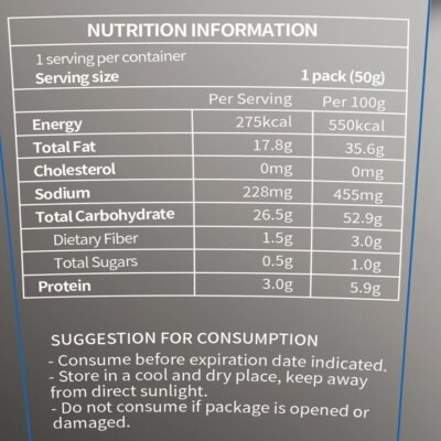Crisup 	Potato Sticks Truffle Flavor 50G