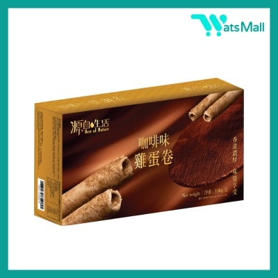 Best of Nature Coffee Flavored Egg Roll 150G (1 box)