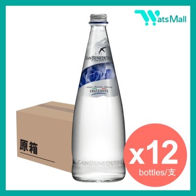 San Benedetto Mineral Water with sparkling 750mL (12 bottles)
