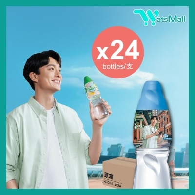 屈臣氏蒸餾水 - 礦物質蒸餾水 430毫升 (24支) (新舊包裝隨機發送)