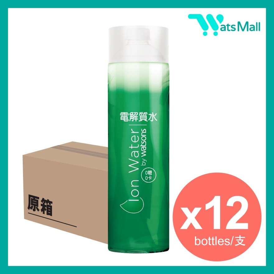 屈臣氏蒸餾水 電解質水 1.2公升 (12支)