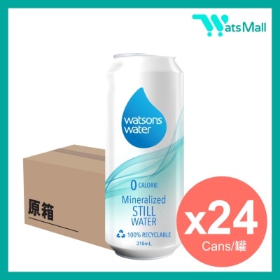 屈臣氏蒸餾水 礦物質蒸餾水310毫升 (24支)