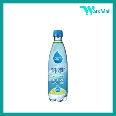 屈臣氏 礦物質有氣水 (青檸味) 500毫升 (24支)