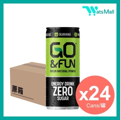 Go & Fun - Zero Energy Drink 250ML (24 bottles)