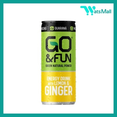 Go & Fun 檸薑味能量飲品250毫升 image