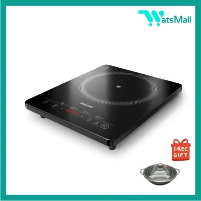90電磁爐 3000 系列 Philips 電磁爐 3000 系列 (送28cm不銹鋼邊爐鍋連玻璃蓋乙個) image
