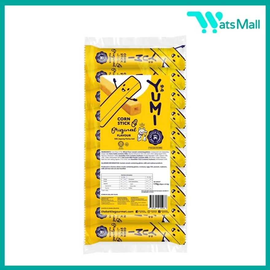 Yumi Corn sticks (Original) (170G) (20pcs x 8.5g)
