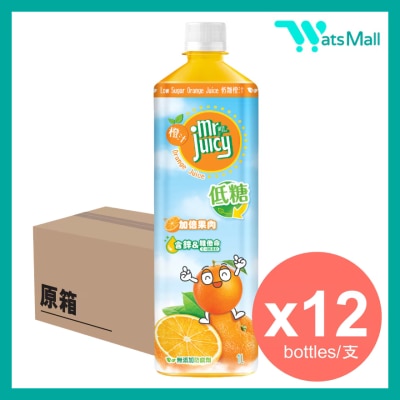 菓汁先生 - 橙汁飲品 (低糖) 1公升 (12支)