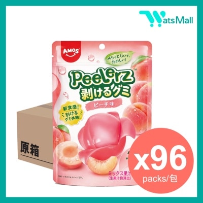 Amos Peelerz 白桃味剝皮軟糖 65G (96包) image