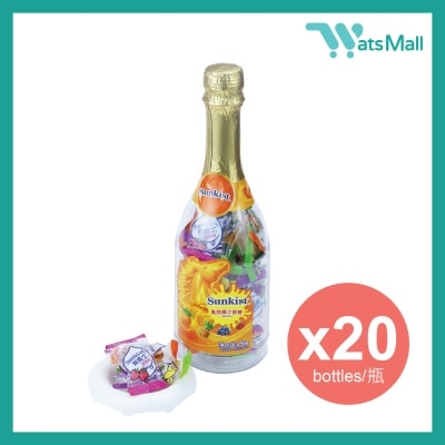 新奇士 - 果然爆汁軟糖 香檳瓶裝 (雜果味) 156克 (20瓶)