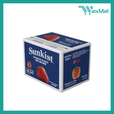 新奇士 - 果然爆汁軟糖&nbsp;(草莓味) 120克 (1盒)