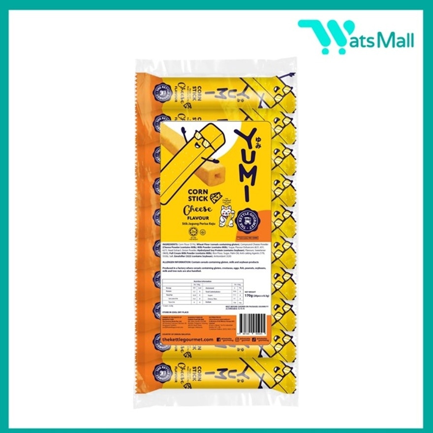 Yumi Corn sticks (Cheese) (170G) (20pcs x 8.5g)